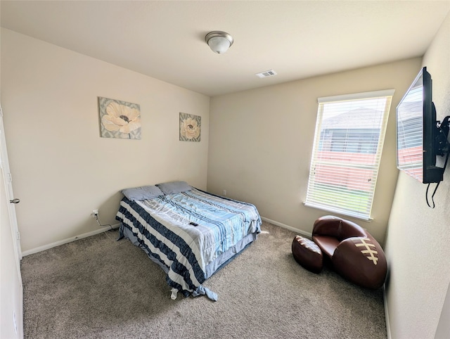 bedroom featuring carpet floors