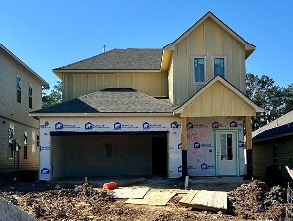 view of property under construction