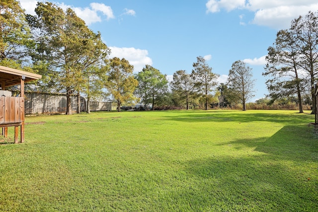 view of yard