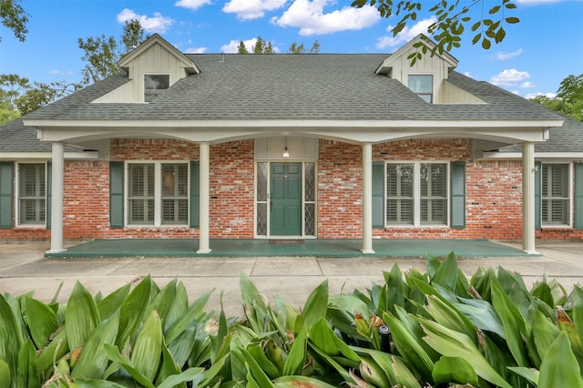 view of rear view of house