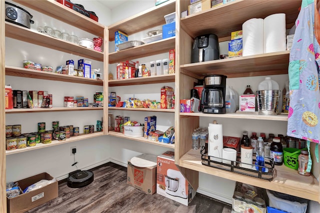 view of pantry