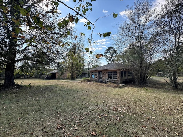 view of yard