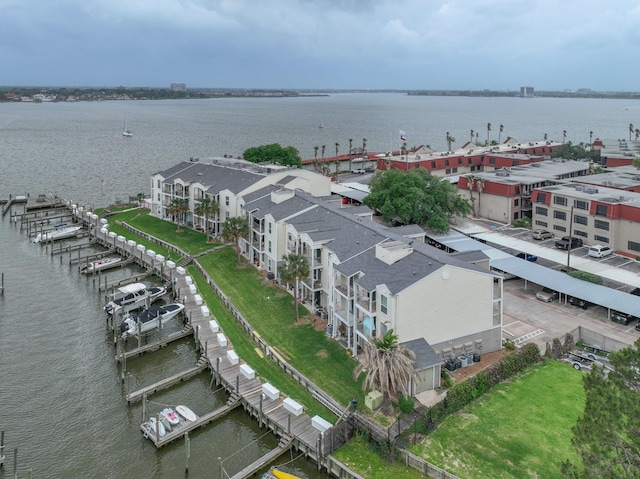 114 Yacht Club Ln Unit 114, El Lago, TX 77586 - bird's eye view of a large body of water