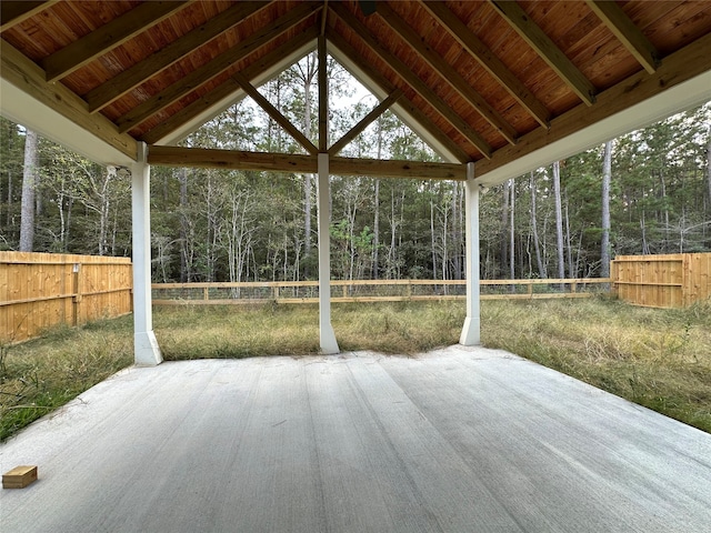 view of patio / terrace