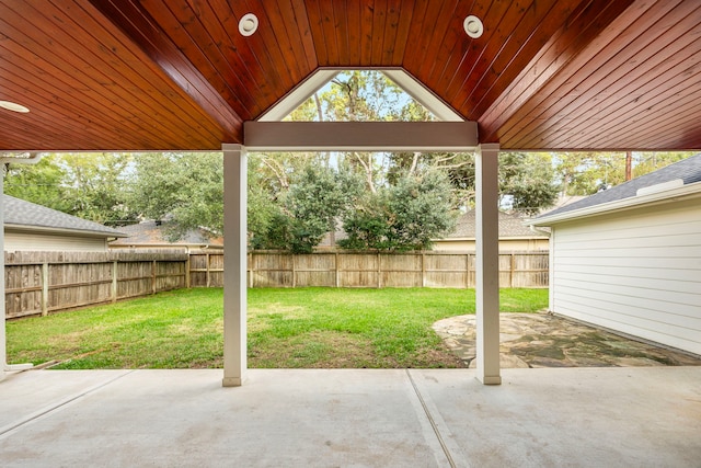 view of patio / terrace