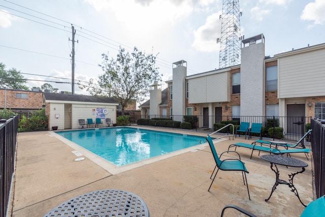 6201 Beverlyhill St Unit 30, Houston, TX 77057 - community pool with a patio area
