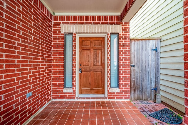 view of property entrance