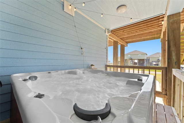 2423 Sandpiper, Crystal Beach, TX 77650 - view of wooden terrace