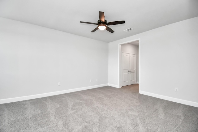 6804 Westview Dr Unit 3405, Houston, TX 77055 - carpeted spare room with ceiling fan and baseboards