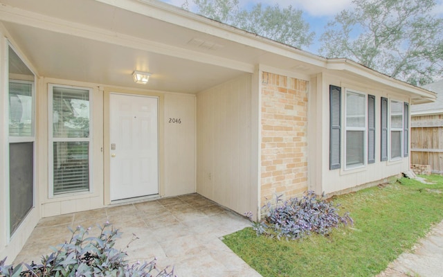 2046 Lexington Woods Dr, Spring, TX 77373 - property entrance with brick siding