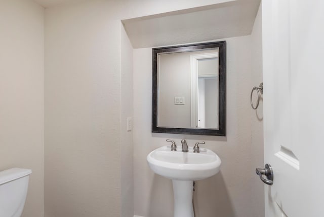 bathroom with toilet