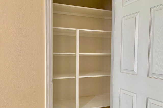 view of closet