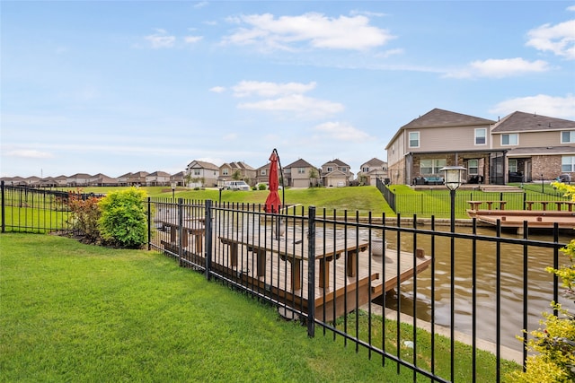 exterior space featuring a lawn