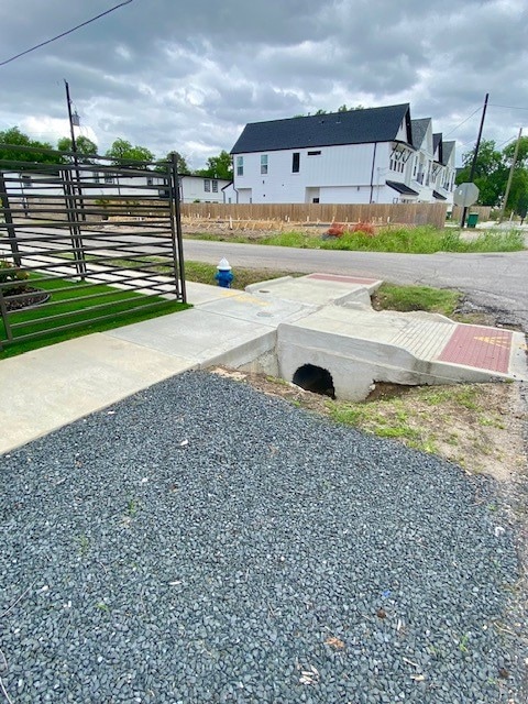 view of road