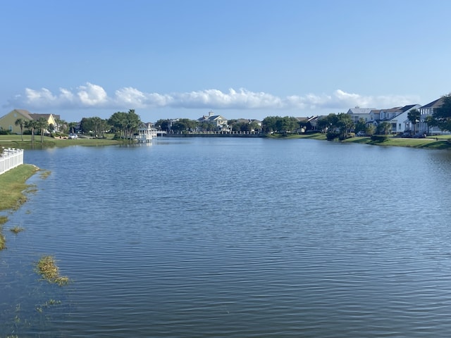 property view of water