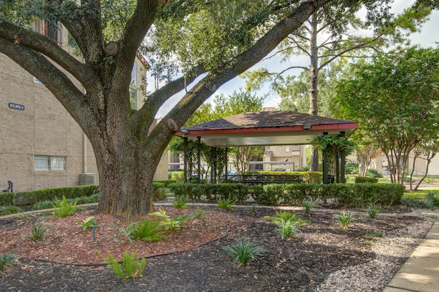 10855 Meadowglen Ln Unit 1112, Houston, TX 77042 - view of community featuring a gazebo