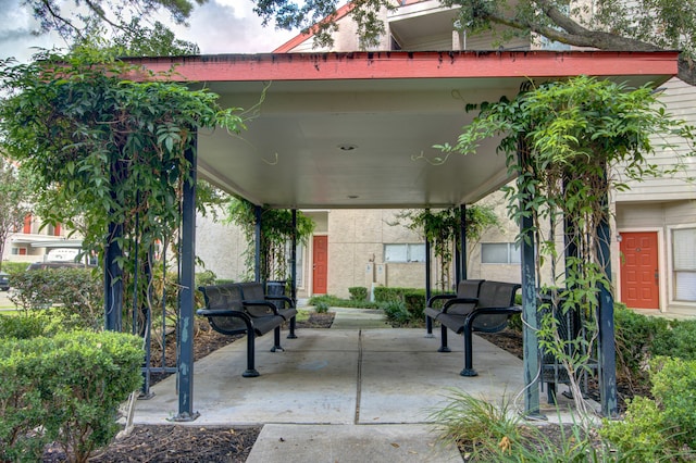 view of patio