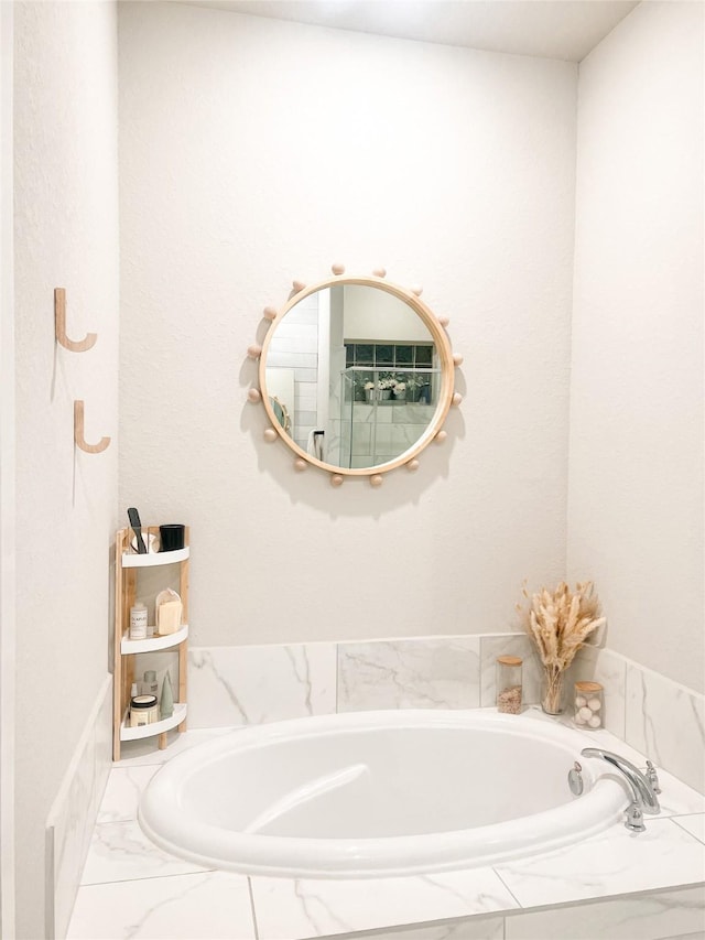 2215 Rose Manor Ct, Richmond, TX 77469 - bathroom featuring a garden tub