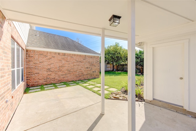 view of patio / terrace