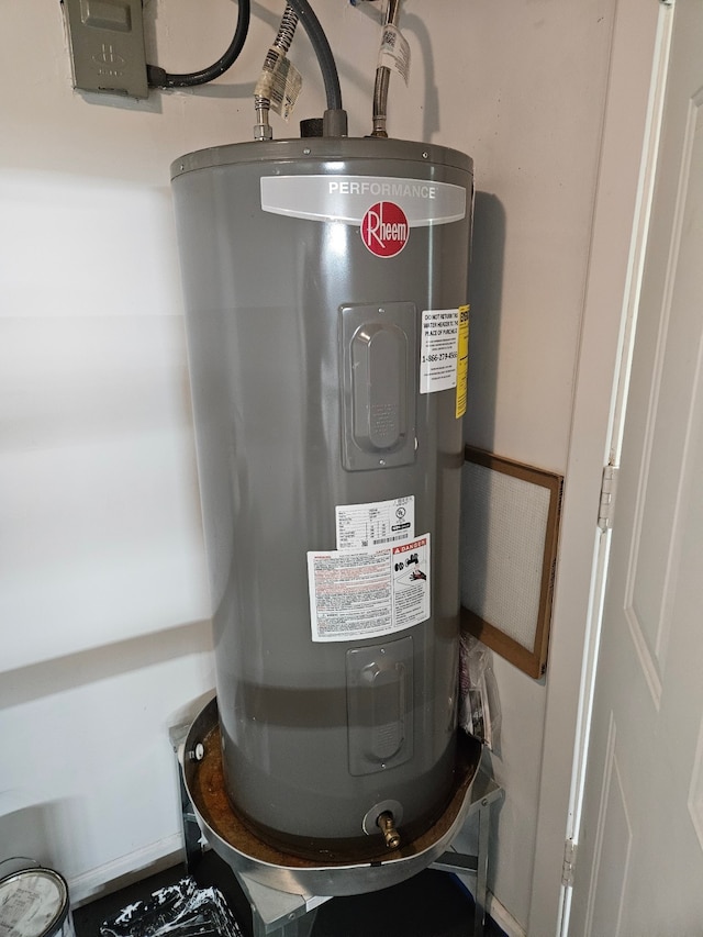 utilities with water heater