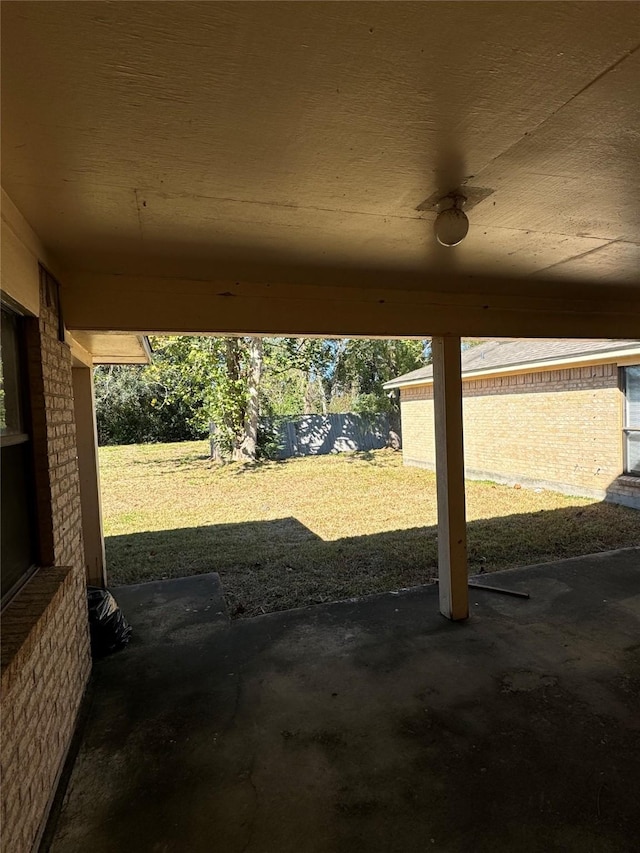617 County Road 99, Alvin, TX 77511 - view of patio / terrace with ceiling fan