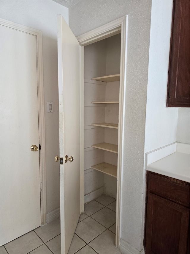 view of pantry