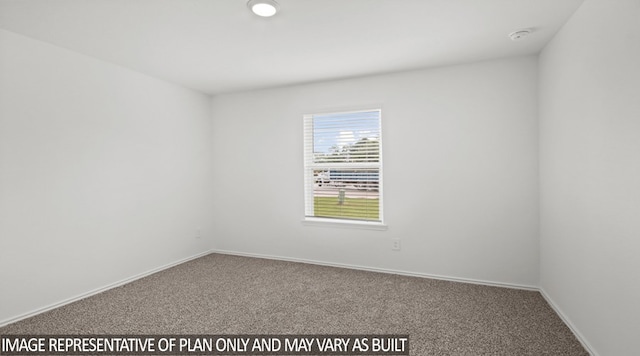 unfurnished room featuring carpet floors