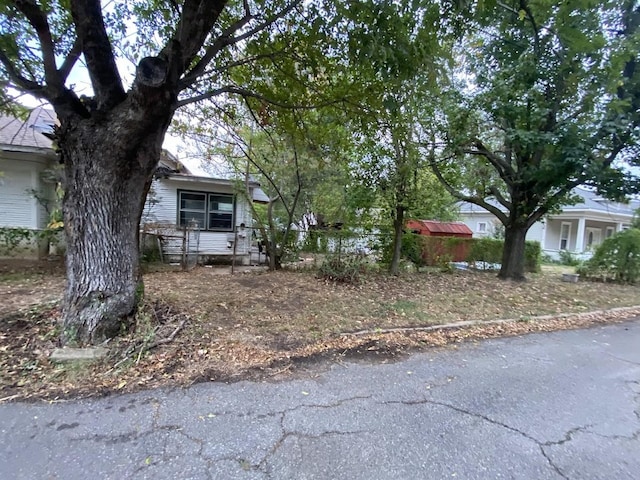 view of obstructed view of property