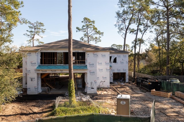 view of rear view of house