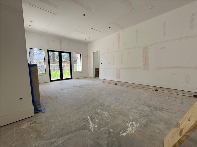 view of empty room