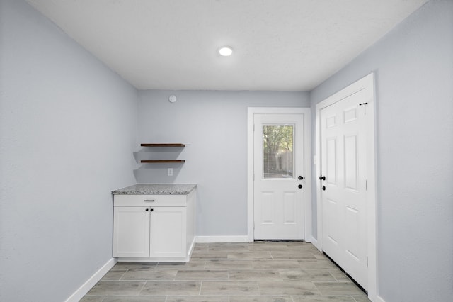 interior space featuring light hardwood / wood-style flooring