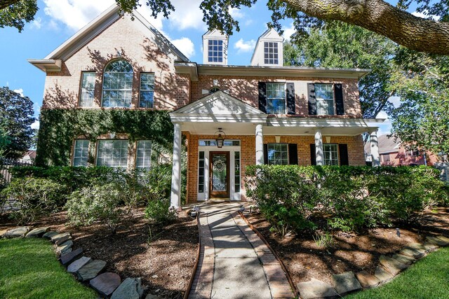 view of front of house with a porch