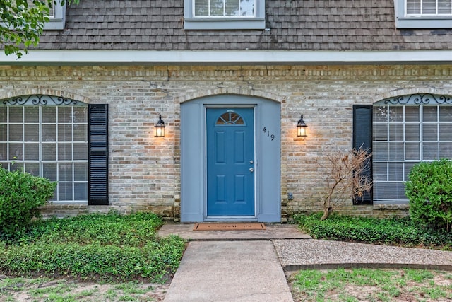 view of property entrance