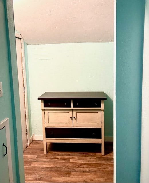 room details featuring hardwood / wood-style flooring