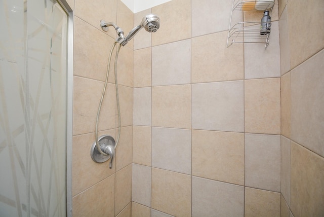 7120 E Hunter Dr, Hitchcock, TX 77563 - bathroom view of a tile shower