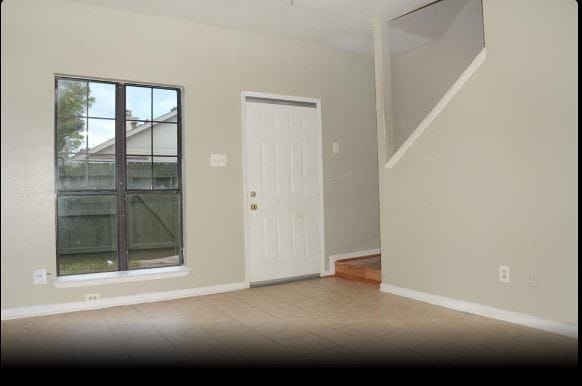 view of entrance foyer