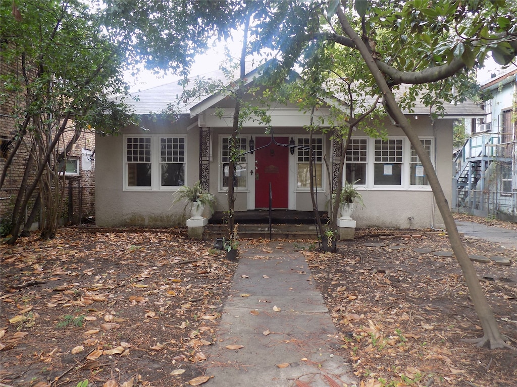 view of bungalow-style home