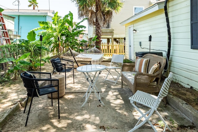 view of patio / terrace