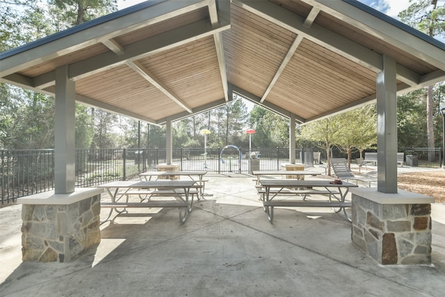 surrounding community featuring a gazebo