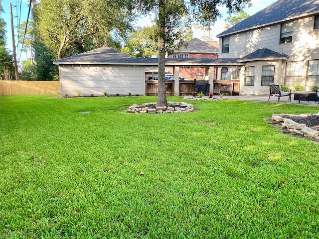 view of yard