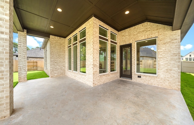 view of patio