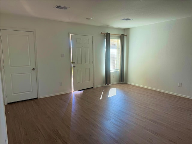 entrance foyer with wood-type flooring