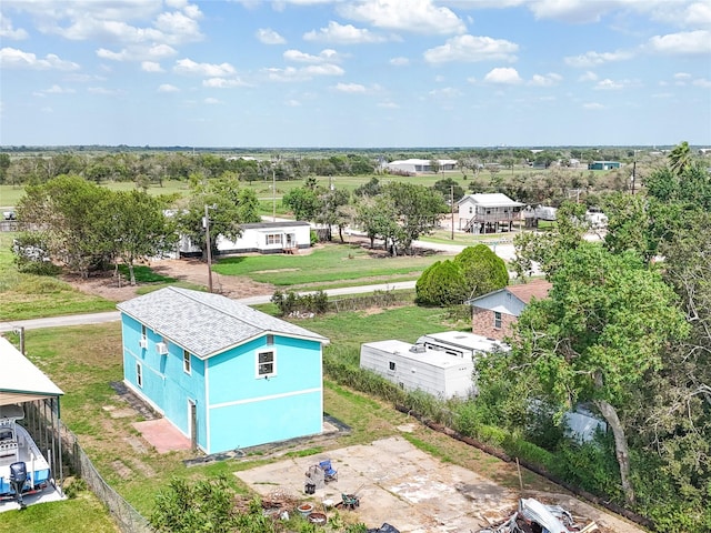 381 Center St, Matagorda, TX 77457 - bird's eye view of a tree filled landscape