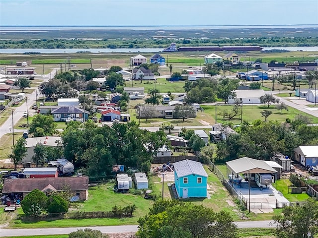 381 Center St, Matagorda, TX 77457 - aerial perspective of suburban area