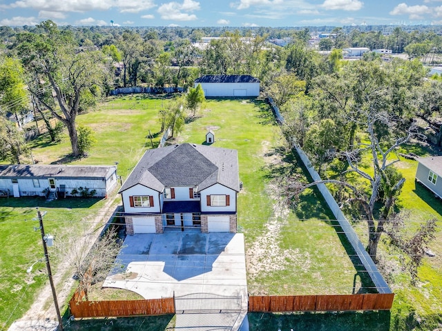 6122 Hopper Rd, Houston, TX 77016 - view from above of property