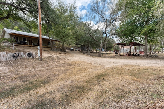 view of yard