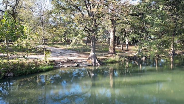 view of water feature