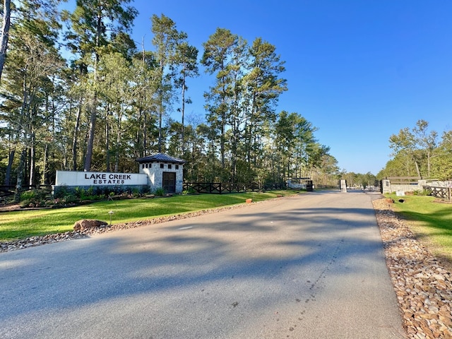 view of road