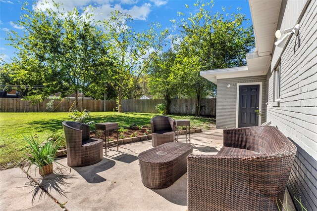 view of patio