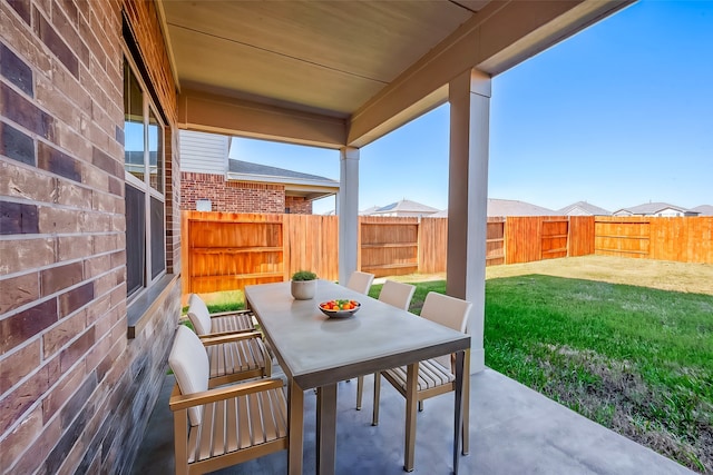 view of patio / terrace